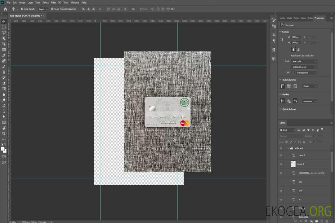 Iraq Rafidain Bank mastercard version 2 photolook recto template Iraq Rafidain Bank mastercard version 2 photolook recto template